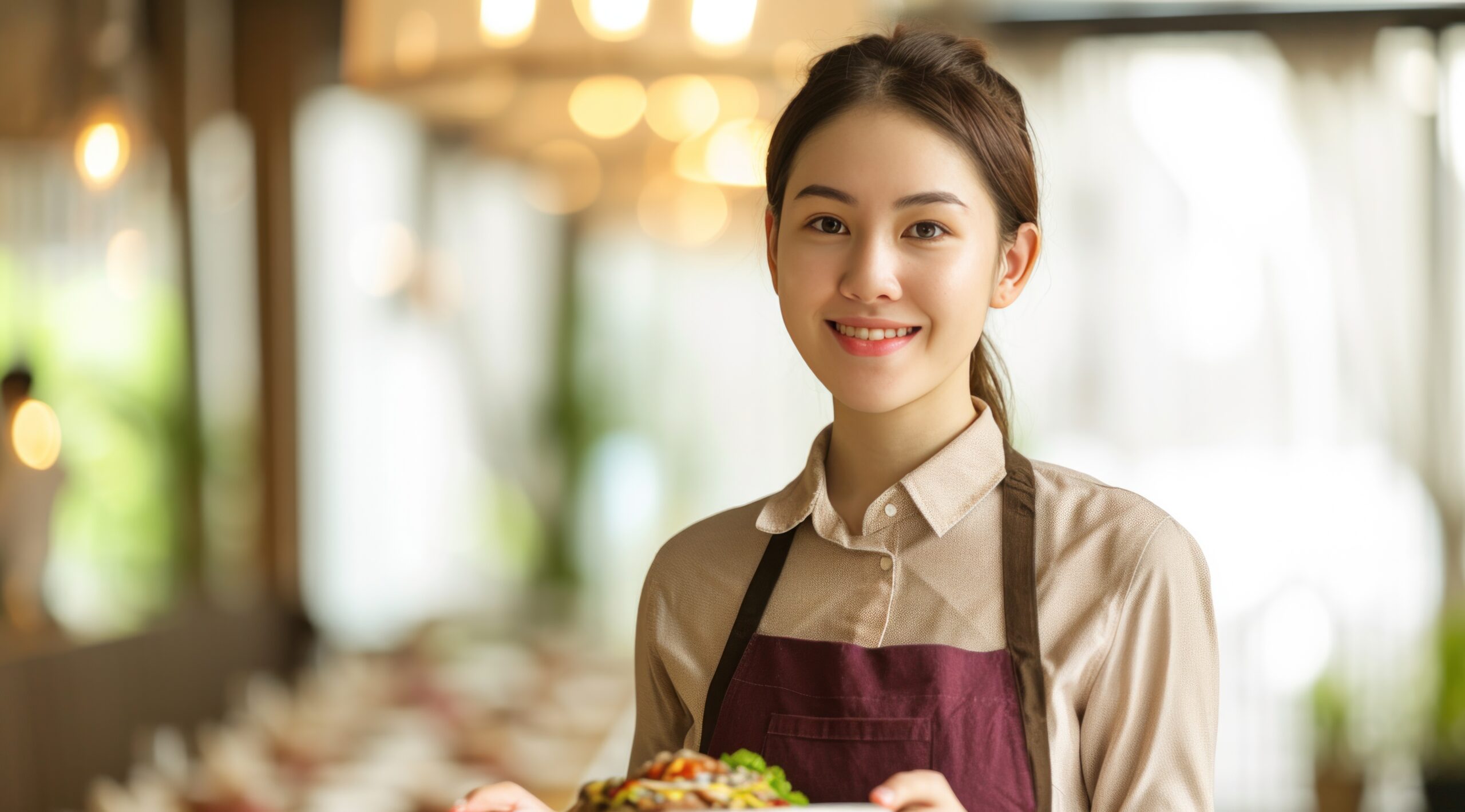 a-waitress-holding-a-plate-of-food_36745720-scaled